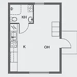 Апартаменты Lomayksioe C 3 Sotkamon Keskustassa *