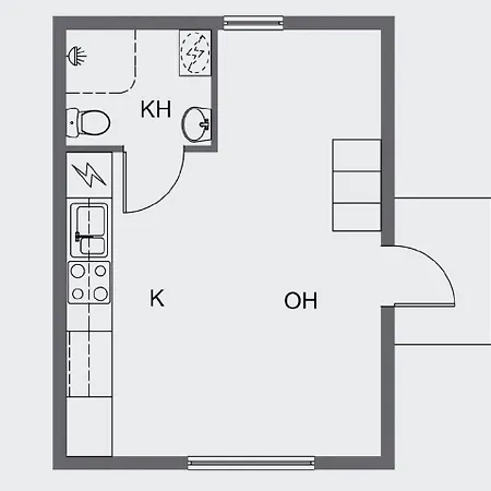 Apartment Lomayksioe C 3 Sotkamon Keskustassa *